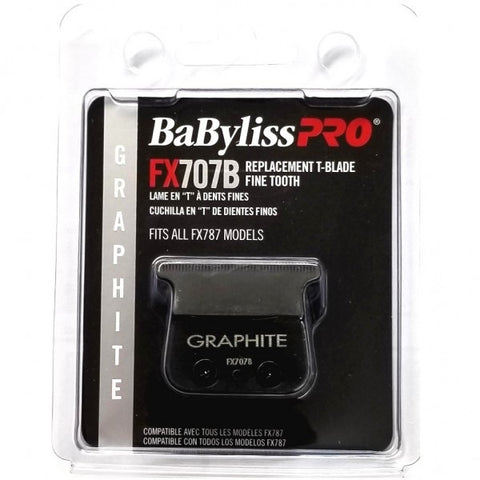BaBylisssPRO FX707B Graphite Fine Tooth Replacement T-Blade