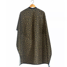 Load image into Gallery viewer, StyleTek Milan Blk/Gold Barber Cape
