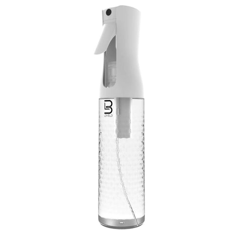 L3VEL3™ Beveled Spray Bottle - White / Clear