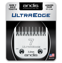 Load image into Gallery viewer, Andis UltraEdge® Detachable Blade, Size 7 Skip Tooth
