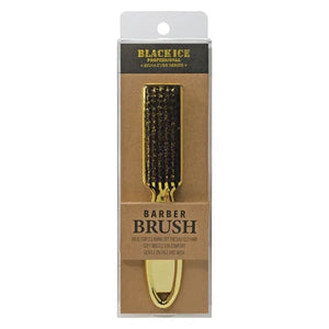 Black Ice Professional Cleaning & Clipper Brush - Gold