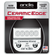 Load image into Gallery viewer, Andis CeramicEdge® Detachable Blade, Size 00000
