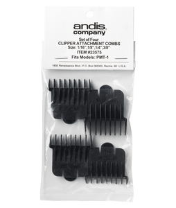 Andis Snap-On Blade Attachment Combs 4-Comb Set