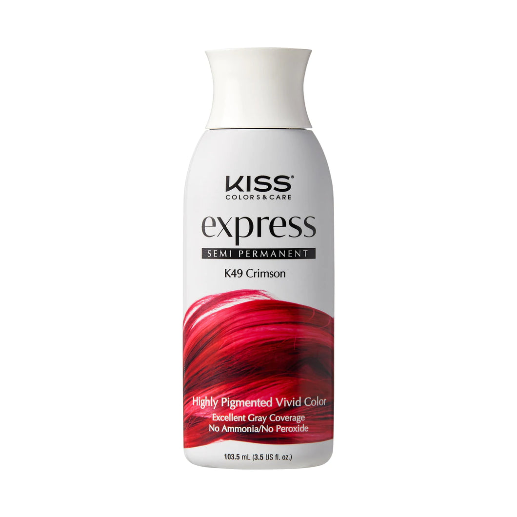 KISS Express Semi-Permanent Hair Color - K49 Crimson