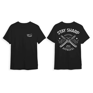 Marmara BARBER “Stay Sharp” T-Shirt - Black