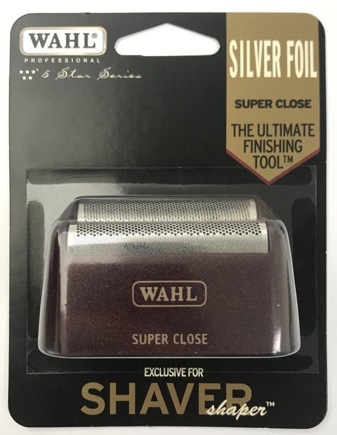 Wahl Shaver/Shaper Replacement Foil - Red Super Close - Silver Foil