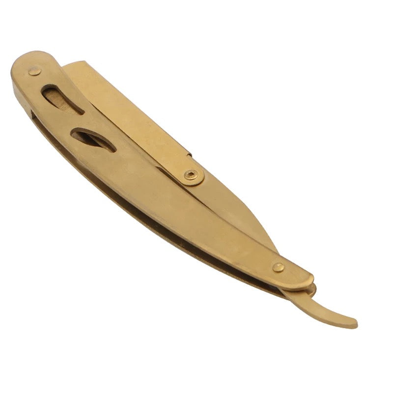 Swing Lock Straight Razor - Gold – Jersey Shore Barber Supply