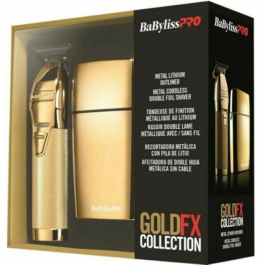 BaBylissPRO® GoldFX Collection Outliner Trimmer and Shaver Duo