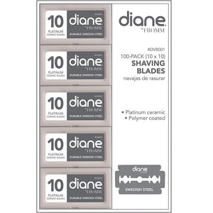 Diane Double Edge Razor Blade - 100ct #DVB001