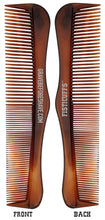 Load image into Gallery viewer, GRAVE BEFORE SHAVE™ Acrylic Tortoise Shell Fine/Wide Tooth Comb
