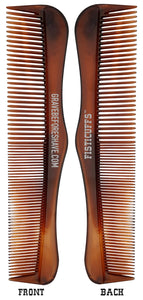 GRAVE BEFORE SHAVE™ Acrylic Tortoise Shell Fine/Wide Tooth Comb