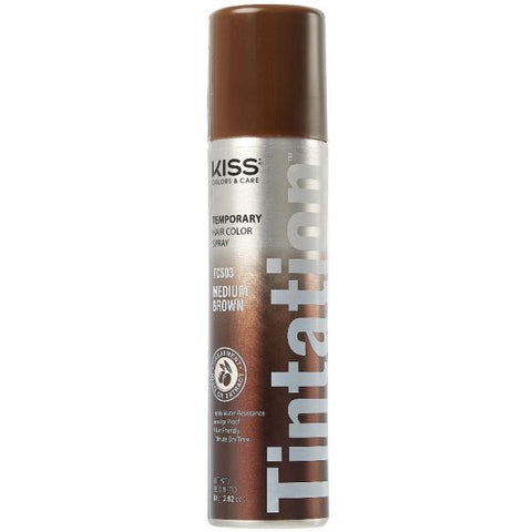 KISS Tintation Temporary Color Spray 2.82oz - Medium Brown