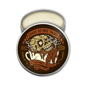 GRAVE BEFORE SHAVE™ Caramel Mocha Beard Balm (Caramel Mocha Coffee Scent)