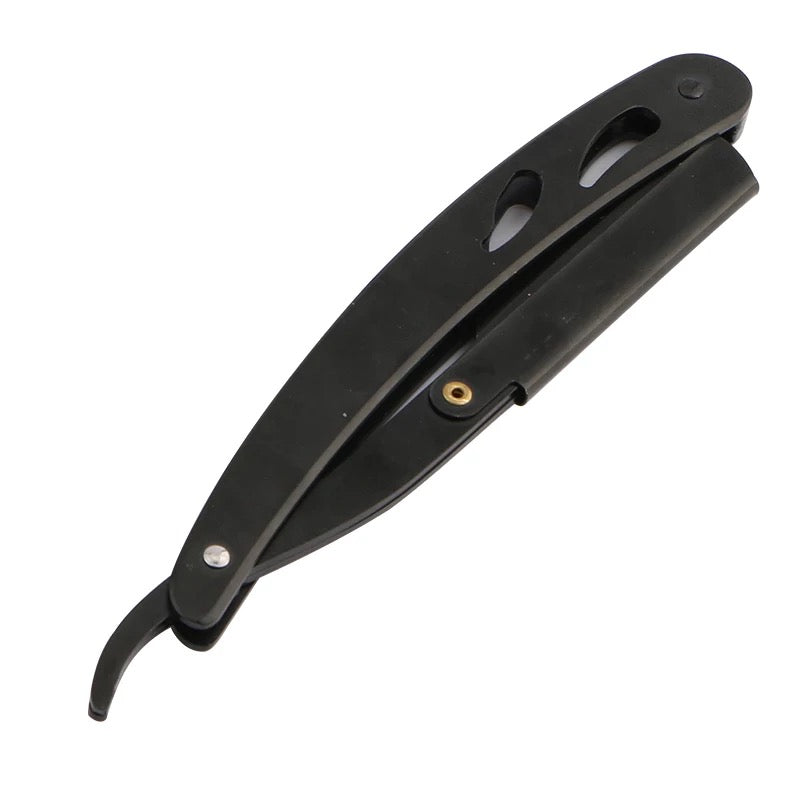 Swing Lock Straight Razor - Black – Jersey Shore Barber Supply