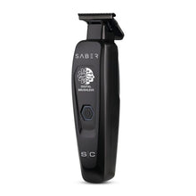 Load image into Gallery viewer, Stylecraft Saber - Professional Full Metal Body Digital Brushless Motor Cordless Hair Trimmer - Black
