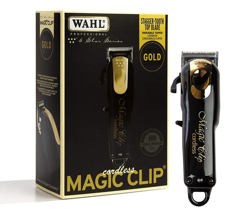 Wahl Professional 5-Star Cord / Cordless Magic Clip - Black / Gold