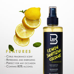 L3VEL3™ Lemon Sanitizing Cologne