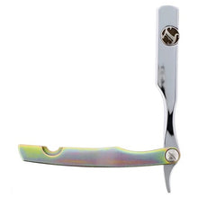 Load image into Gallery viewer, Irving Barber Company Chrome / Yellow Zinc Razor

