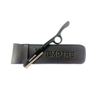Empire Barber Hair Thinning Razor W/ Pouch - Mid Ring #EMP825