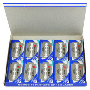 DORCO ST300 Double Edge Razor Blades 100ct