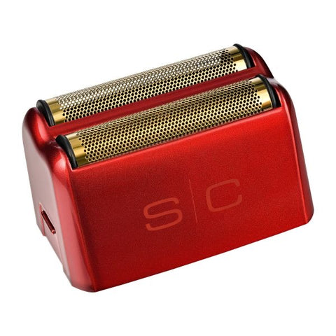 StyleCraft Wireless Prodigy Foil Shaver Head Replacement - Red