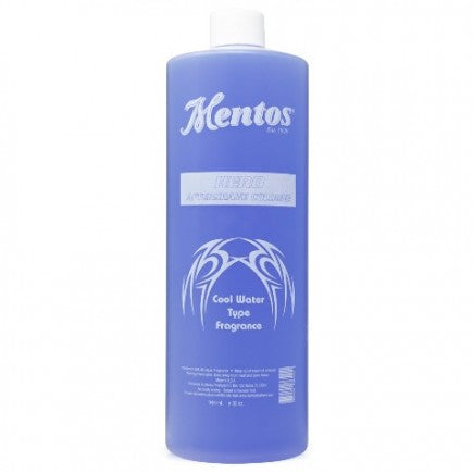 Mentos Hero Aftershave Cologne - Cool Water Type Fragrance 32oz