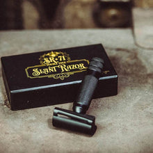 Load image into Gallery viewer, The Holy Black SR-71 Slant Safety Razor
