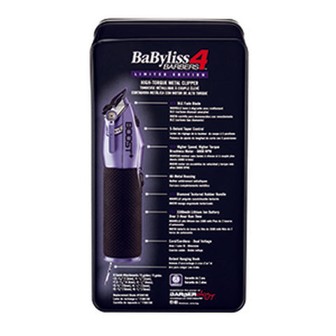 BaBylissPRO® Influencer Collection Boost+ Clipper (Purple)