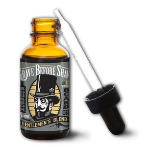 GRAVE BEFORE SHAVE™ Gentlemen's Blend Beard Oil (Bourbon Scent)