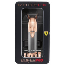 Load image into Gallery viewer, BaBylissPRO ROSEFX Metal Lithium Outlining Trimmer #FX787RG
